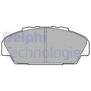Brake Pad Set, disc brake (LP949)