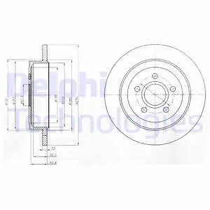 Brake Disc (BG4245)