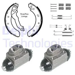 Brake Shoe Set (KP898)