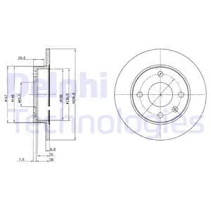 Brake Disc (BG2439)