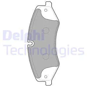 Brake Pad Set, disc brake (LP2176)