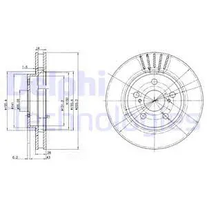 Brake Disc (BG3187)
