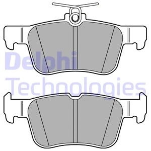 Brake Pad Set, disc brake (LP3590)