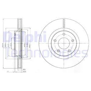 Brake Disc (BG3544)
