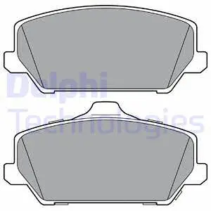 Brake Pad Set, disc brake (LP3403)
