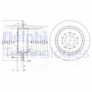 Brake Disc (BG3502)
