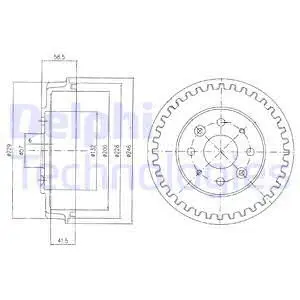 Brake Drum (BF396)
