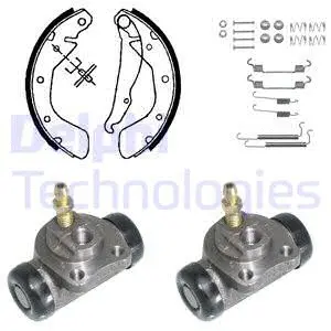 Brake Shoe Set (KP853)