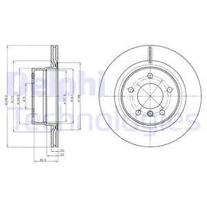 Brake Disc (BG4293C)