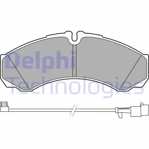 Brake Pad Set, disc brake (LP3658)