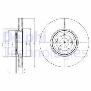Brake Disc (BG9687)