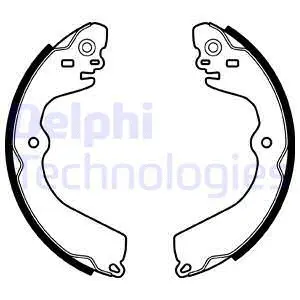 Brake Shoe Set (LS2049)