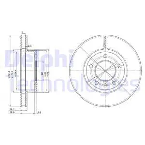 Brake Disc (BG2613)