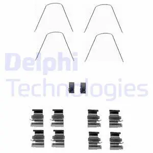 Accessory Kit, disc brake pad (LX0423)