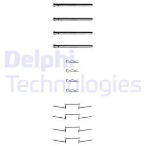 Accessory Kit, disc brake pad (LX0015)