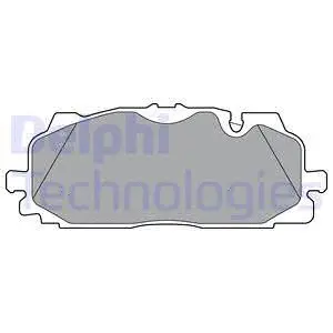 Brake Pad Set, disc brake (LP3302)