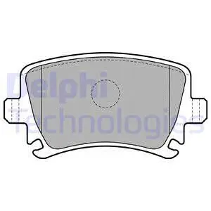 Brake Pad Set, disc brake (LP1824)
