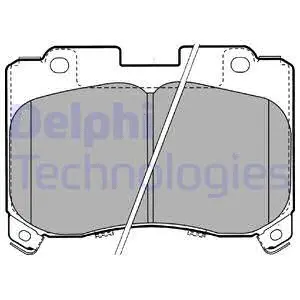 Brake Pad Set, disc brake (LP1061)