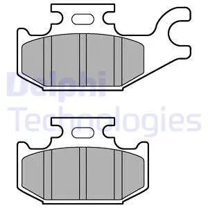 Brake Pad Set, disc brake (LP3191)