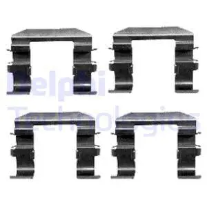 Accessory Kit, disc brake pad (LX0417)