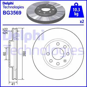 Brake Disc (BG3569)