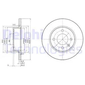 Brake Disc (BG2576)