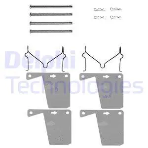 Accessory Kit, disc brake pad (LX0028)