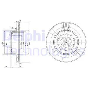 Brake Disc (BG2425)