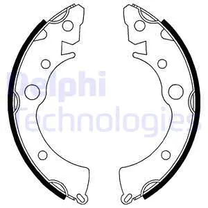 Brake Shoe Set (LS1646)