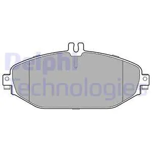 Brake Pad Set, disc brake (LP3282)