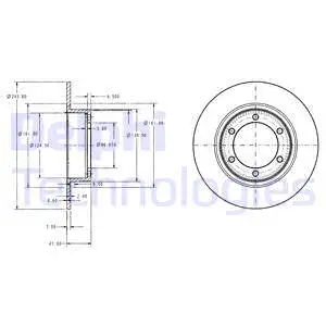Brake Disc (BG2107)