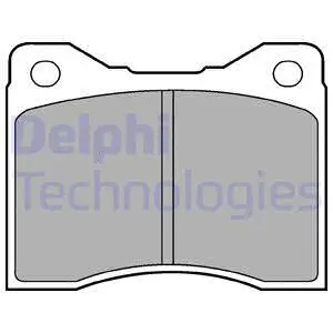 Brake Pad Set, disc brake (LP60)