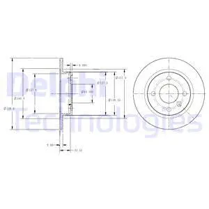 Brake Disc (BG2732)