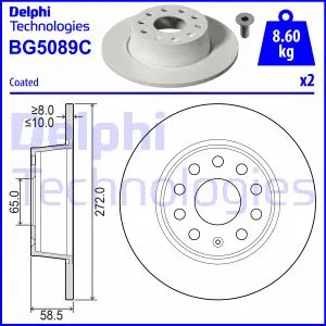 Brake Disc (BG5089C)