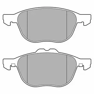 Brake Pad Set, disc brake (LP3650)