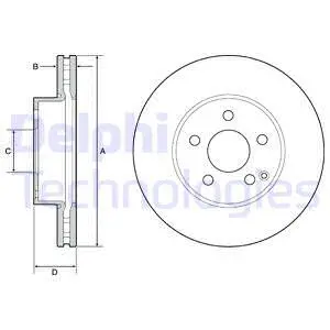 Brake Disc (BG4945C)