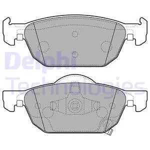 Brake Pad Set, disc brake (LP2144)