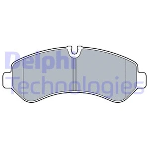 Brake Pad Set, disc brake (LP3548)