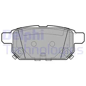 Brake Pad Set, disc brake (LP2687)