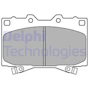 Brake Pad Set, disc brake (LP1308)