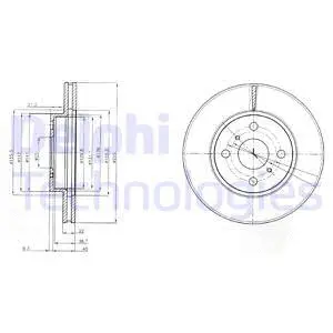 Brake Disc (BG4053)