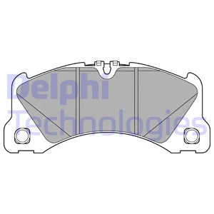 Brake Pad Set, disc brake (LP3612)