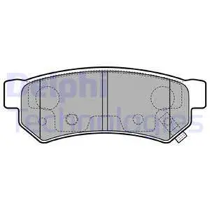 Brake Pad Set, disc brake (LP3305)