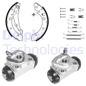 Brake Shoe Set (KP1101)