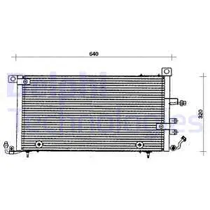 Condenser, air conditioning (TSP0225071)