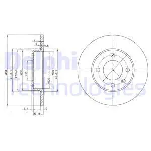Brake Disc (BG2117)