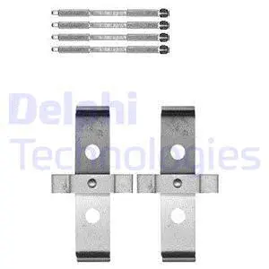 Accessory Kit, disc brake pad (LX0595)