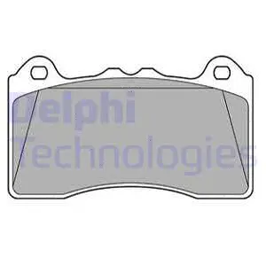 Brake Pad Set, disc brake (LP3436)