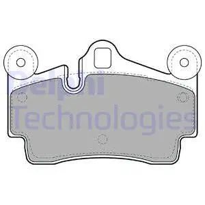 Brake Pad Set, disc brake (LP1998)