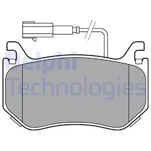 Brake Pad Set, disc brake (LP3381)